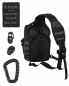 Preview: TACTICAL Allround One-Strap Rucksack - schwarz